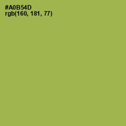 #A0B54D - Olive Green Color Image