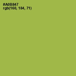 #A0B847 - Olive Green Color Image