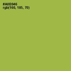 #A0B946 - Olive Green Color Image