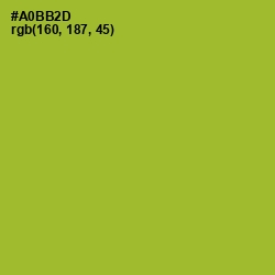 #A0BB2D - Citron Color Image