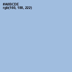 #A0BCDE - Pigeon Post Color Image