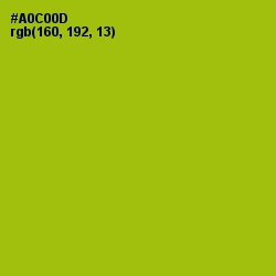 #A0C00D - Citrus Color Image