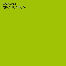 #A0C305 - Citrus Color Image