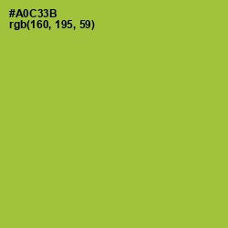 #A0C33B - Key Lime Pie Color Image