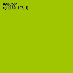 #A0C501 - Citrus Color Image