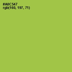 #A0C547 - Conifer Color Image