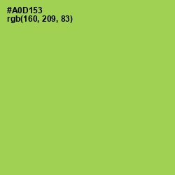 #A0D153 - Conifer Color Image