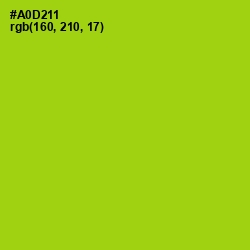 #A0D211 - Bahia Color Image