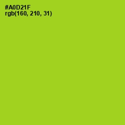 #A0D21F - Bahia Color Image