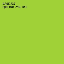 #A0D237 - Key Lime Pie Color Image