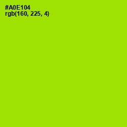 #A0E104 - Inch Worm Color Image