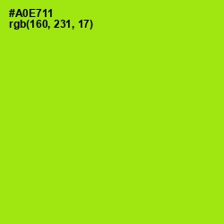 #A0E711 - Inch Worm Color Image