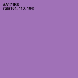 #A171B8 - Wisteria Color Image