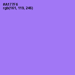 #A177F6 - Medium Purple Color Image