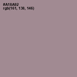 #A18A92 - Bouquet Color Image