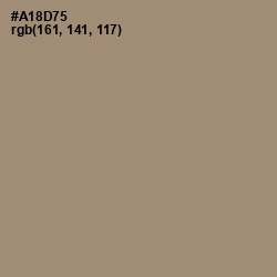 #A18D75 - Pharlap Color Image