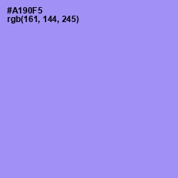 #A190F5 - Dull Lavender Color Image