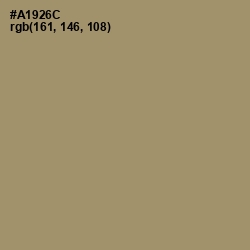 #A1926C - Sandal Color Image
