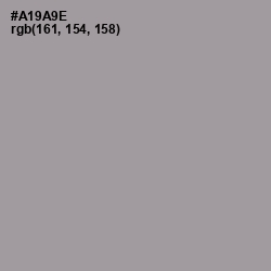 #A19A9E - Dusty Gray Color Image