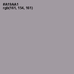 #A19AA1 - Amethyst Smoke Color Image