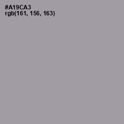 #A19CA3 - Amethyst Smoke Color Image