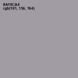 #A19CA4 - Amethyst Smoke Color Image