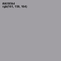 #A19FA4 - Amethyst Smoke Color Image