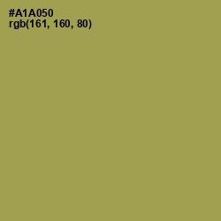 #A1A050 - Husk Color Image