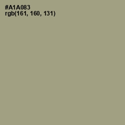 #A1A083 - Tallow Color Image