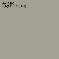 #A1A193 - Dawn Color Image