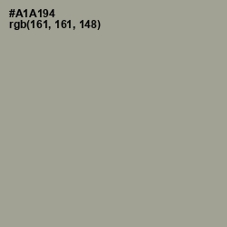 #A1A194 - Dawn Color Image