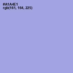 #A1A4E1 - Biloba Flower Color Image