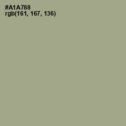 #A1A788 - Tallow Color Image