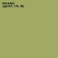 #A1AA62 - Green Smoke Color Image