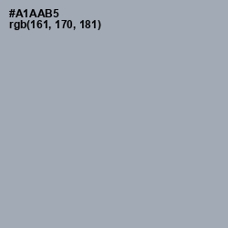 #A1AAB5 - Gray Chateau Color Image
