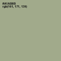 #A1AB8B - Locust Color Image