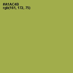 #A1AC4B - Husk Color Image