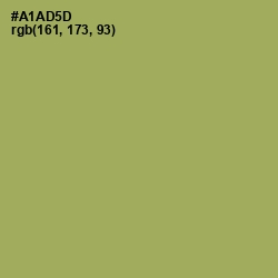 #A1AD5D - Olive Green Color Image