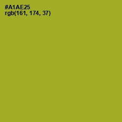 #A1AE25 - Citron Color Image