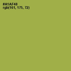 #A1AF48 - Olive Green Color Image