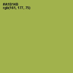 #A1B14B - Olive Green Color Image