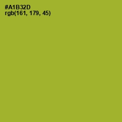 #A1B32D - Citron Color Image