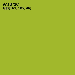 #A1B72C - Citron Color Image