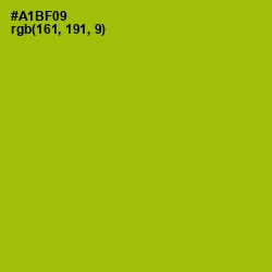 #A1BF09 - Sahara Color Image