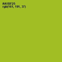 #A1BF25 - Citron Color Image