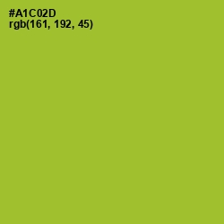 #A1C02D - Key Lime Pie Color Image