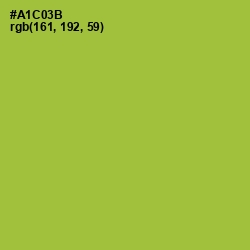 #A1C03B - Key Lime Pie Color Image
