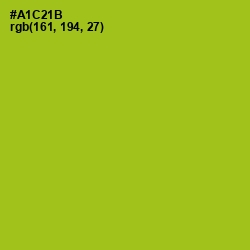 #A1C21B - Citrus Color Image
