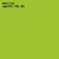 #A1C332 - Key Lime Pie Color Image