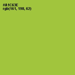#A1C63E - Key Lime Pie Color Image